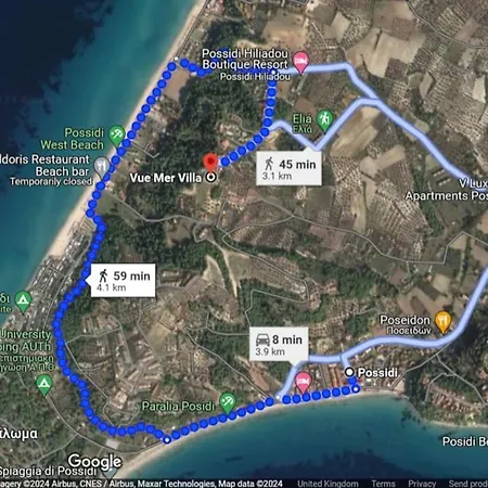 Holiday home Spacious 3 Bed House With Sea View Possidi